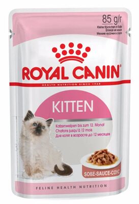 Влажный корм Royal Canin Kitten в соусе, 85 г